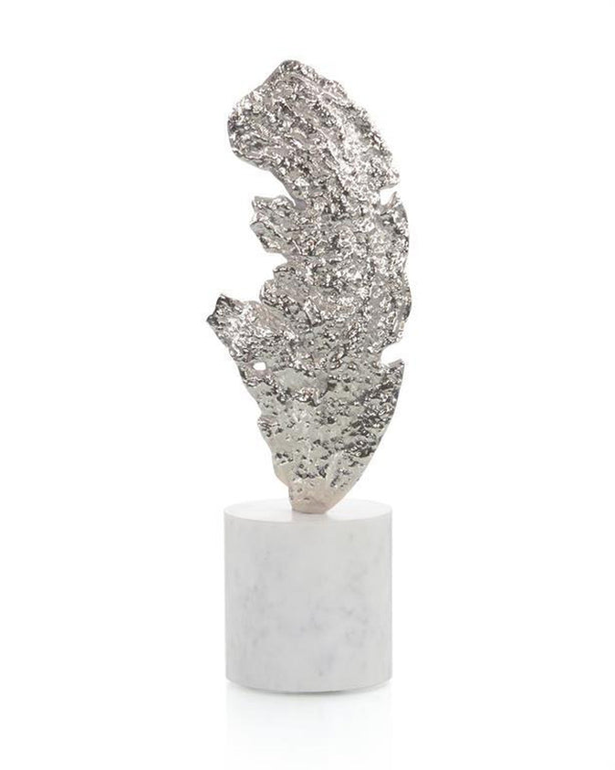 Textured Nickel Sculture Large