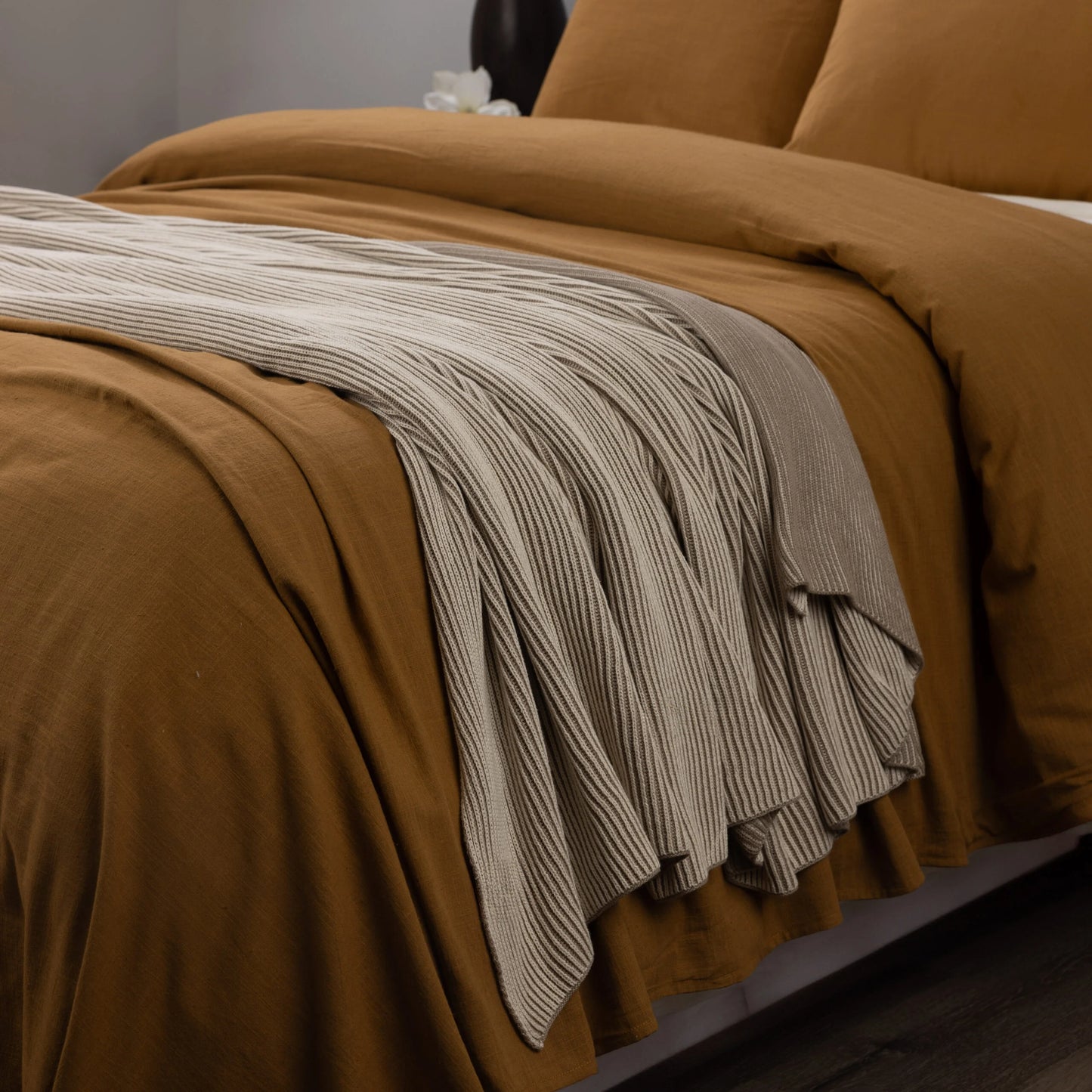 Amory Natural King Coverlet