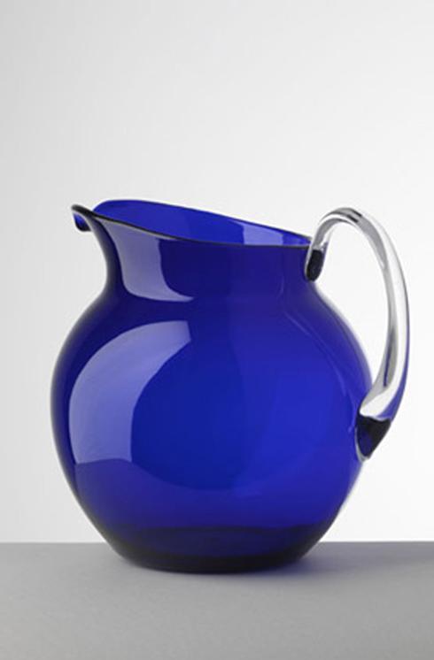 Palla Transparent Blue Pitcher