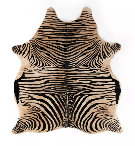 Zebra Hair rug