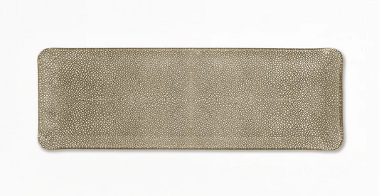 Shagreen Long Tray Mink