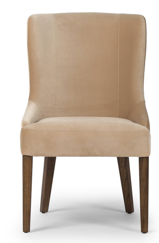 Edward velvet dining chair