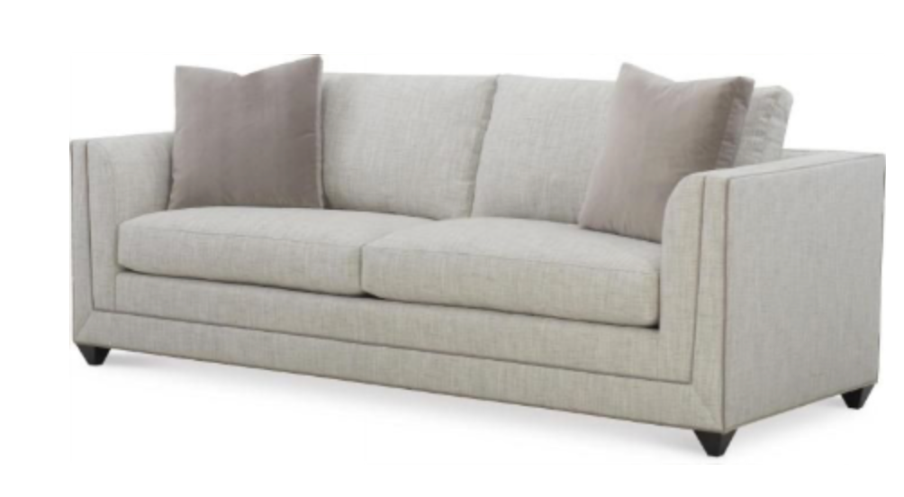 Belmont custom sofa- Cloud with welt