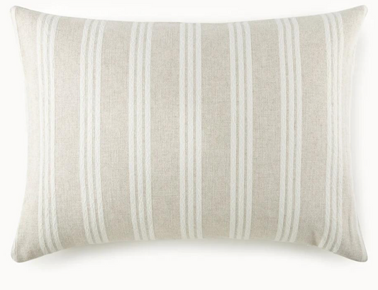 Lennox 26x36 Oat Grand Euro Pillow
