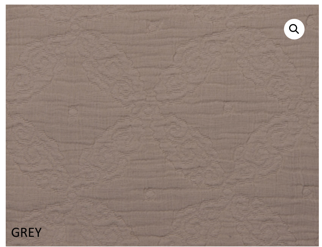 Whitney Grey KG Coverlet