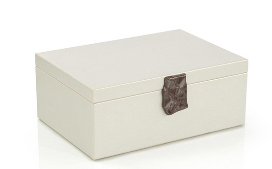 OPAL LYNX VEGAN LEATHER BOX LARGE