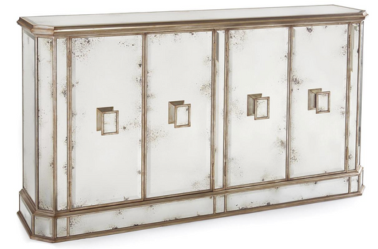 Juno Foxed Mirror Credenza