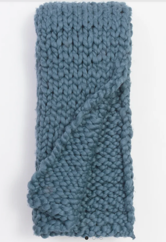 Hannah Chunky Knit throw