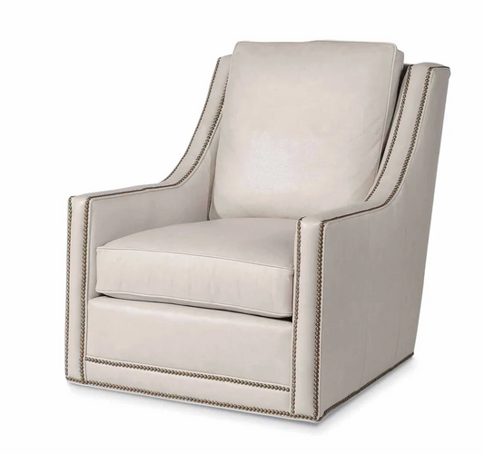 Larsen upholstered  swivel chair