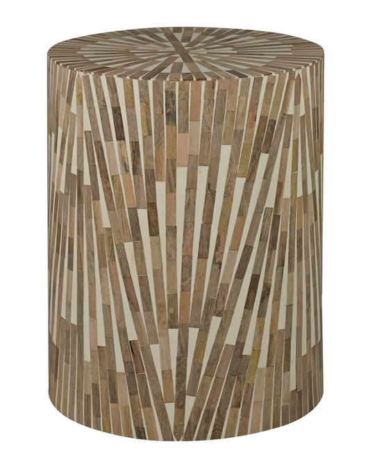 wooden side table