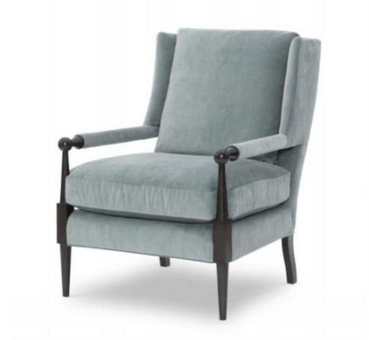 Hoyt Chair with bit on back