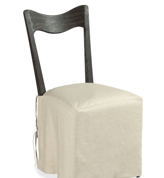 Silhouette chair with slipcover