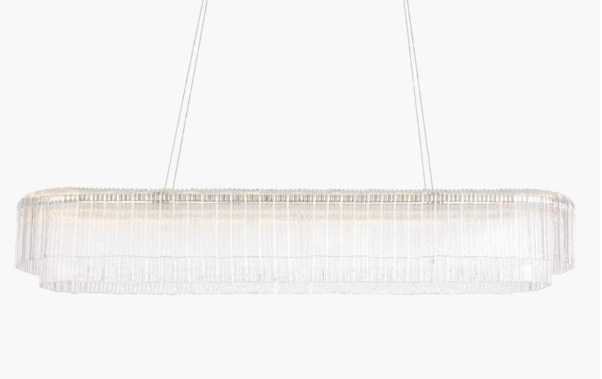 55" Linear Chandelier