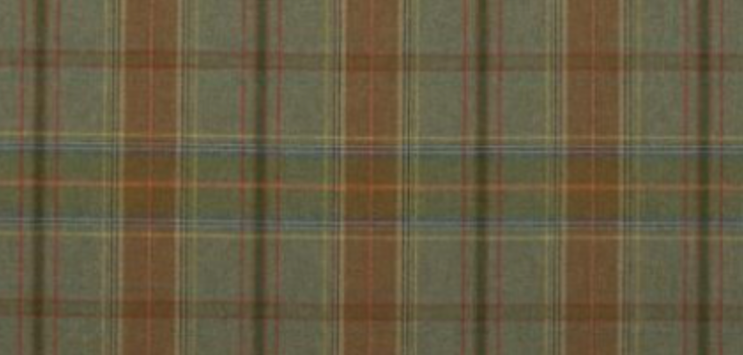 Kidney Pillow with Leather Welt