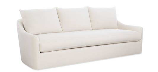 Barrington custom sofa in Plush Rose