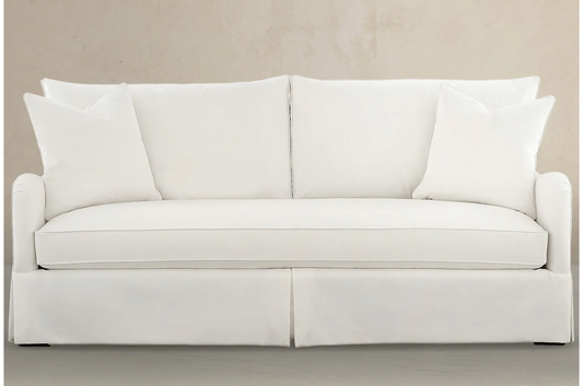 Perfect Falls Custom Sofa Plush Rose