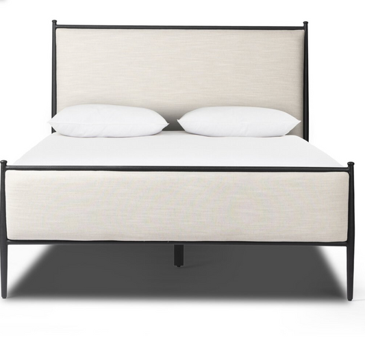 Xander King Bed Parchment