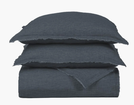 Brisbane steel blue king shams