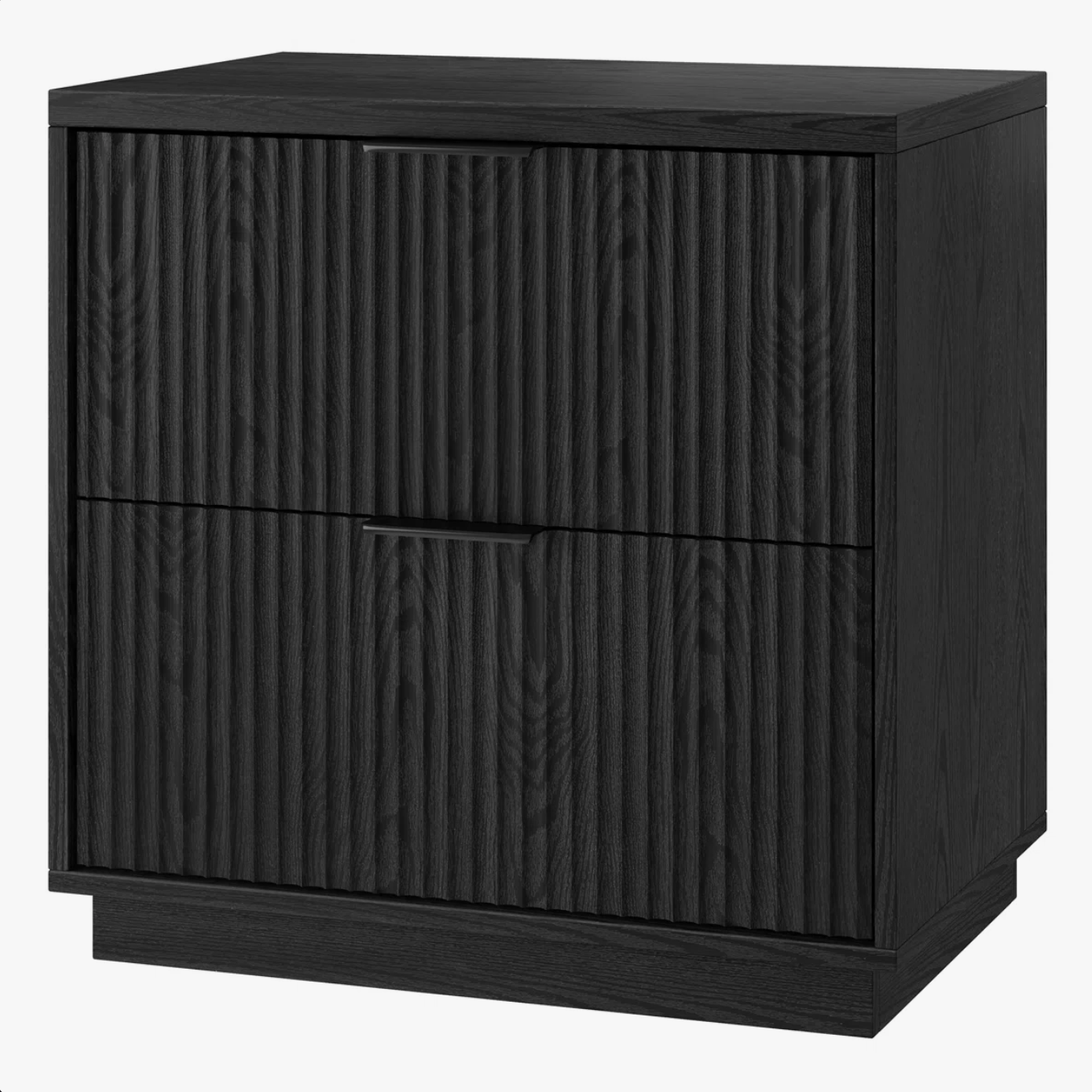 fluted nightstand