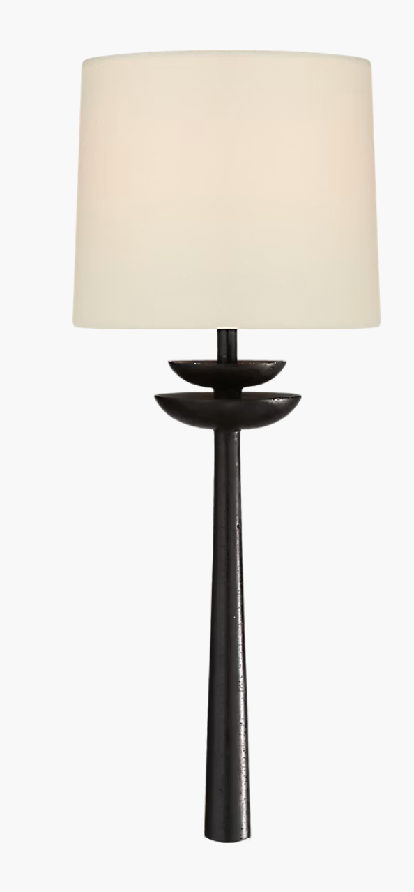 Beaumont sconce- primary bath