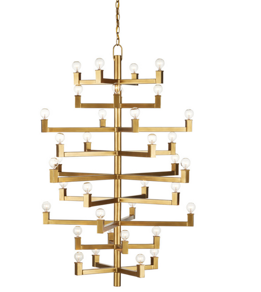 Andre Large Brass chandelier