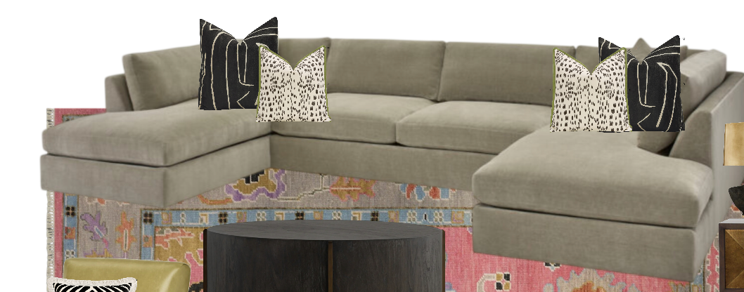 Custom Deep Sectional