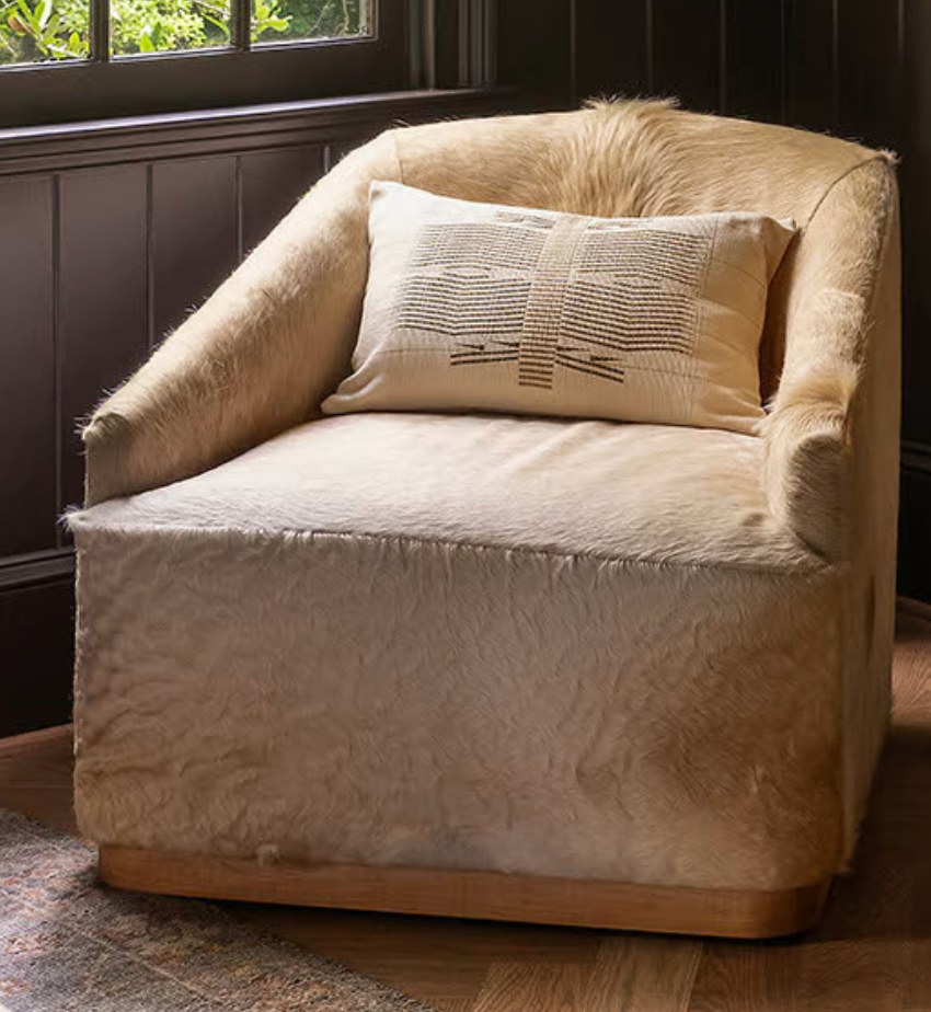 Hair on Hide swivel Chairs