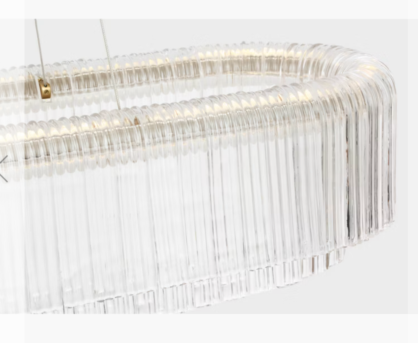 55" Linear Chandelier