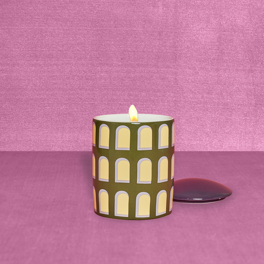 Tama Large Ceramic Candle