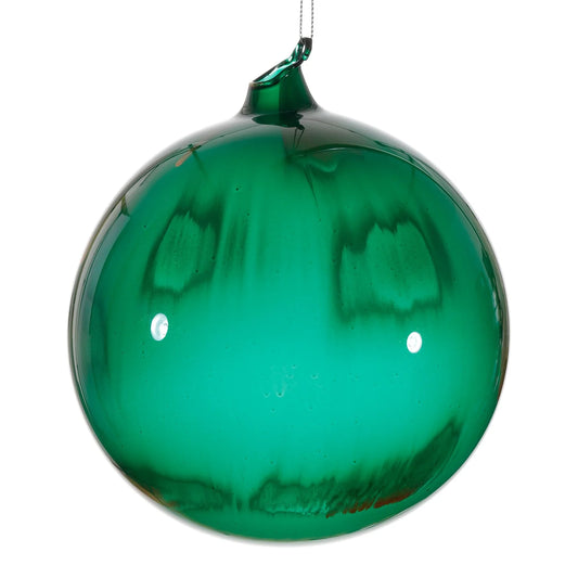 Metallic Marble Gold Ball-green