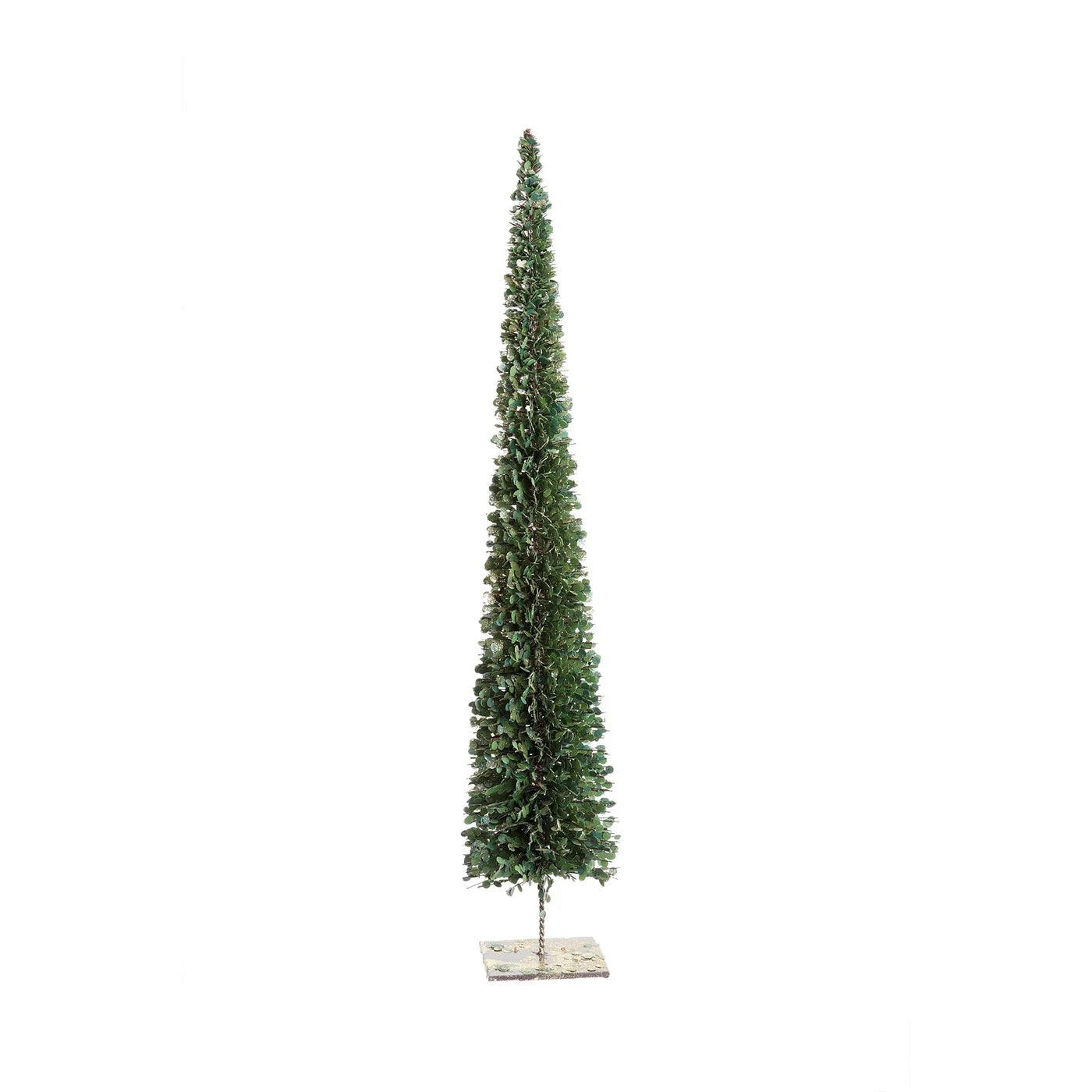 40" Boxwood Stylized Cone Tree