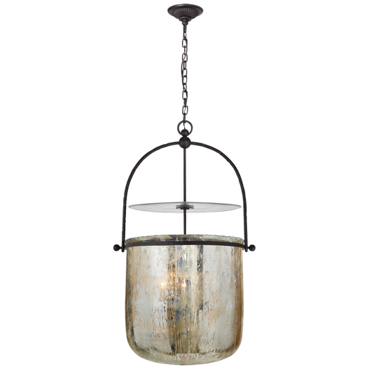 Lorford Smoke Bell Lantern Gold Kitchen