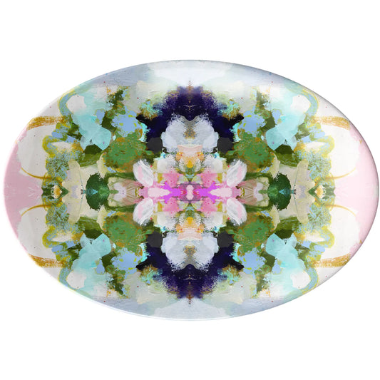 Nantucket Bloom Melamine Platter
