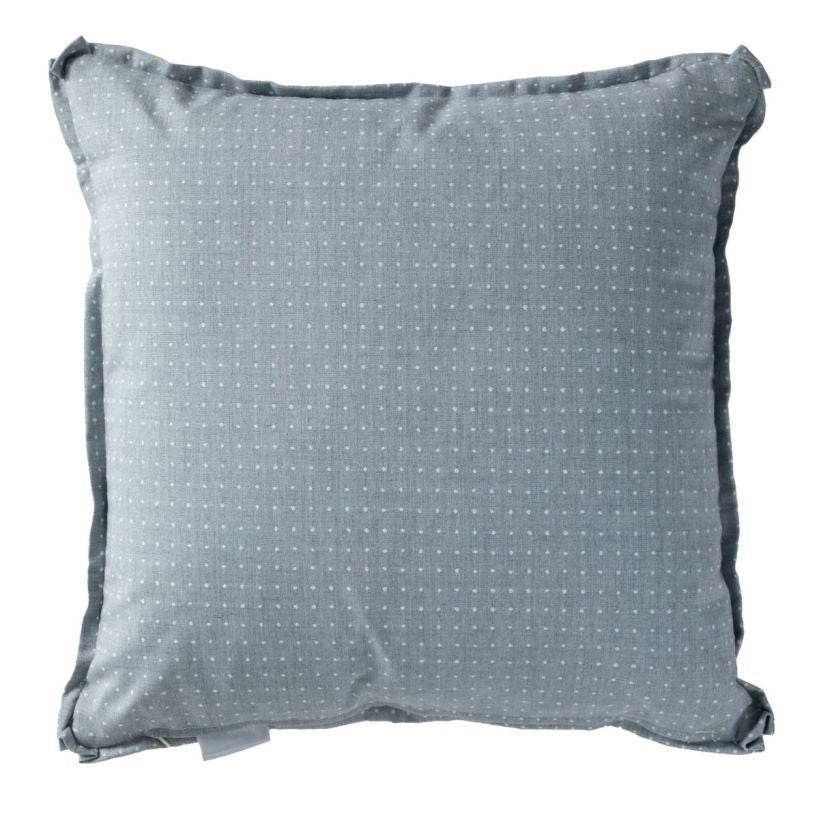 Basket Stitch Outdoor Chambray 24x24 Pillow
