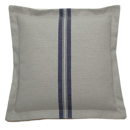 Classic Stripe Nautical 22x22 Outdoor Pillow