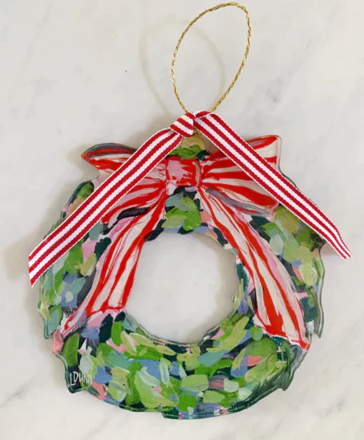 Acrylic Wreath Ornament