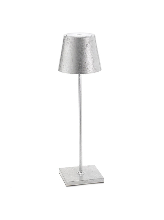 Poldina Pro Silver Leaf Table Lamp