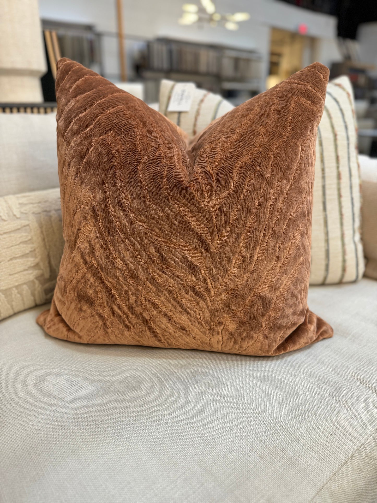 Rust 24x24 Pillow